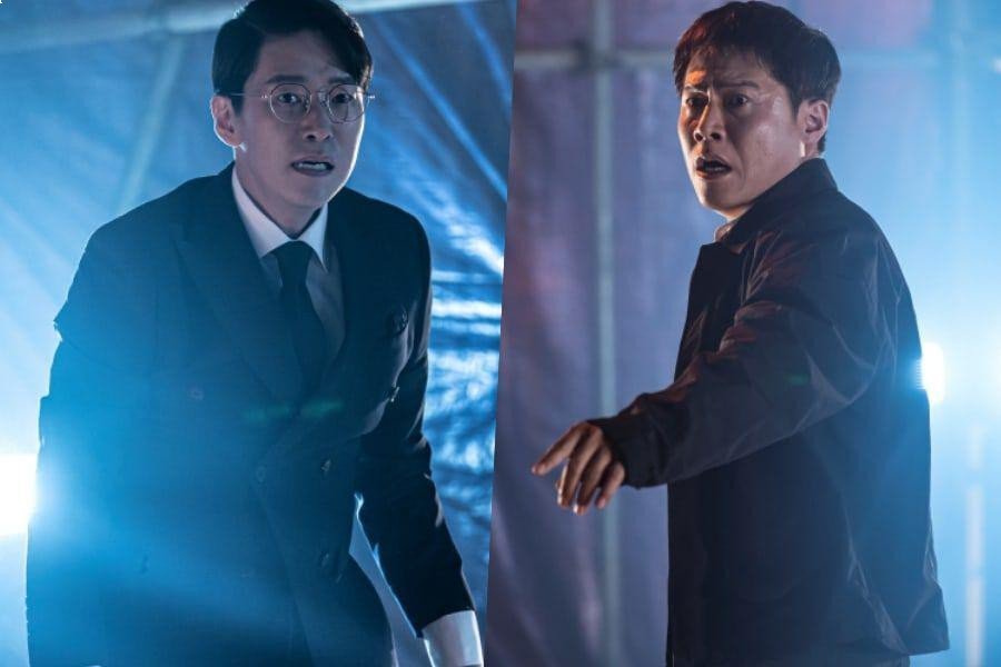 Uhm Ki Joon And Park Ho San Grow Stiff With Tension At Crime Site In “The Penthouse 3”