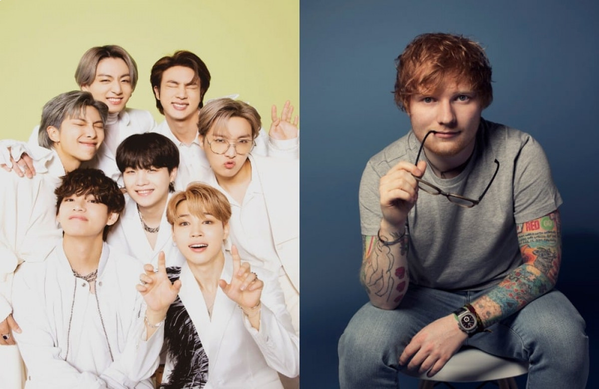 Ed Sheeran confirms his participation in the production of BTS’s new song