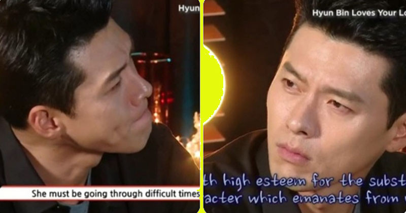 Not Son Ye Jin, A Girl Has Her Husband Just Passed Away Made Hyun Bin Burst Into Tears Right On The Livestream!