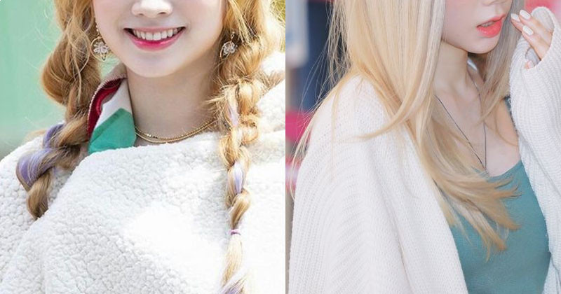 7 Female Idols Who Are The Best Suit Blonde Hair