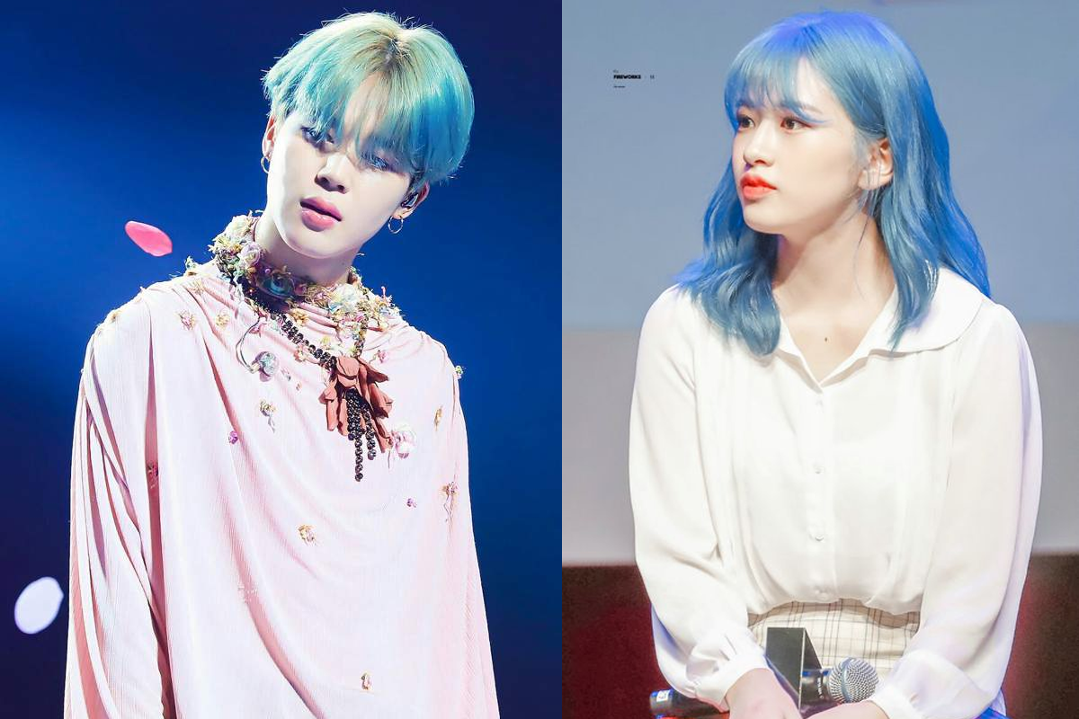 8 kpop Idols Prove Pantone’s 2020 Classic Blue Hair Color