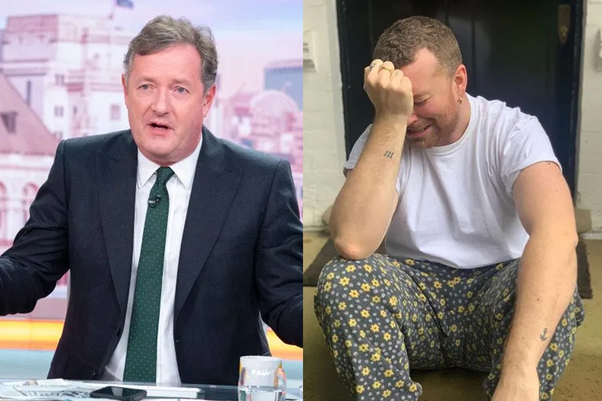 Piers Morgan shames 20 ‘idiot’ stars including Taylor Swift and Sam Smith