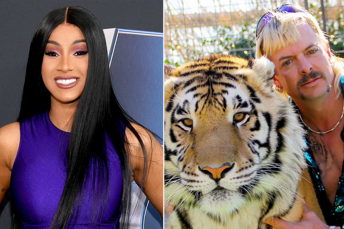 Cardi B pledges to start crowdfunding page for Tiger King