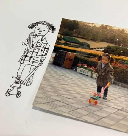 red-velvet-irene-posts-a-cute-childhood-picture-drawn-by-herself-1