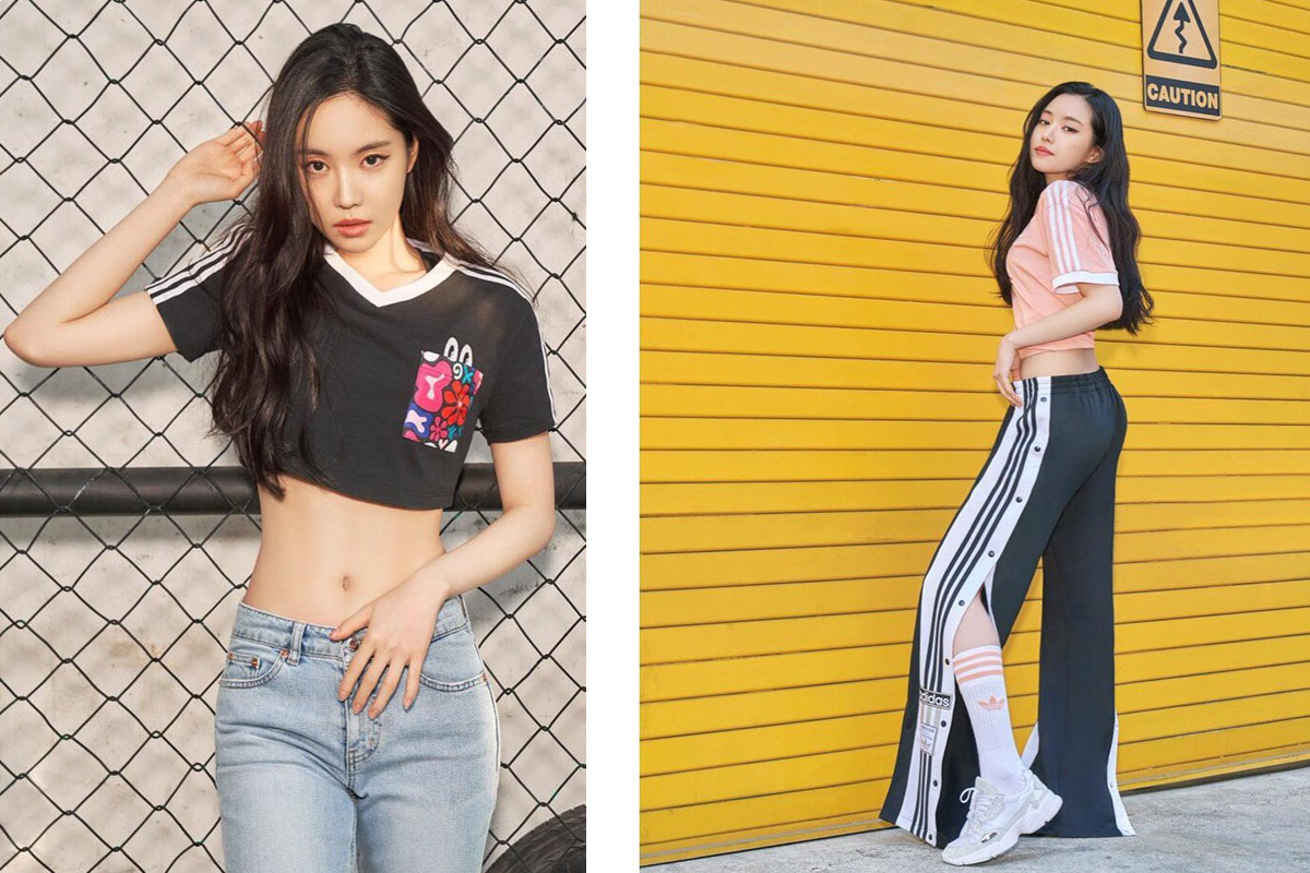 A Pink's Na Eun stunning free spirit in new campaign for Adidas Korea
