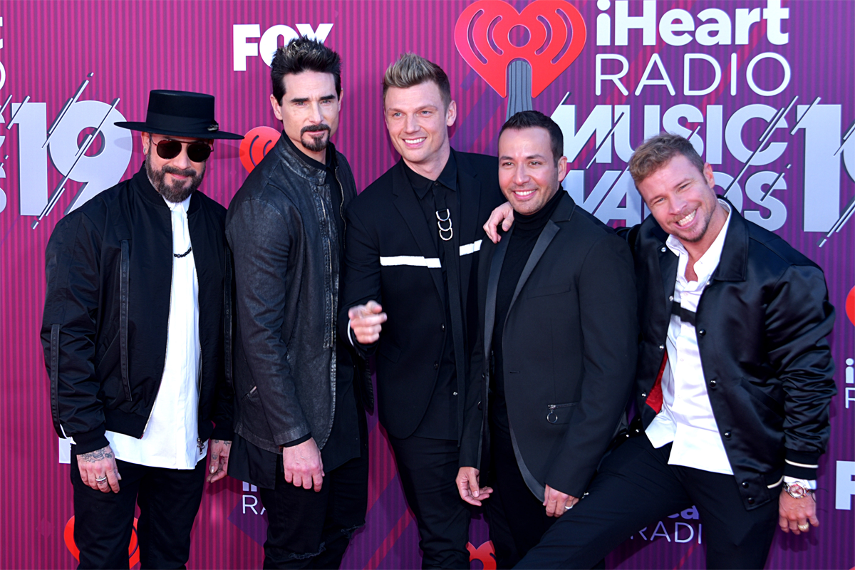 Backstreet Boys reunite for iHeartRadio's living room Concert