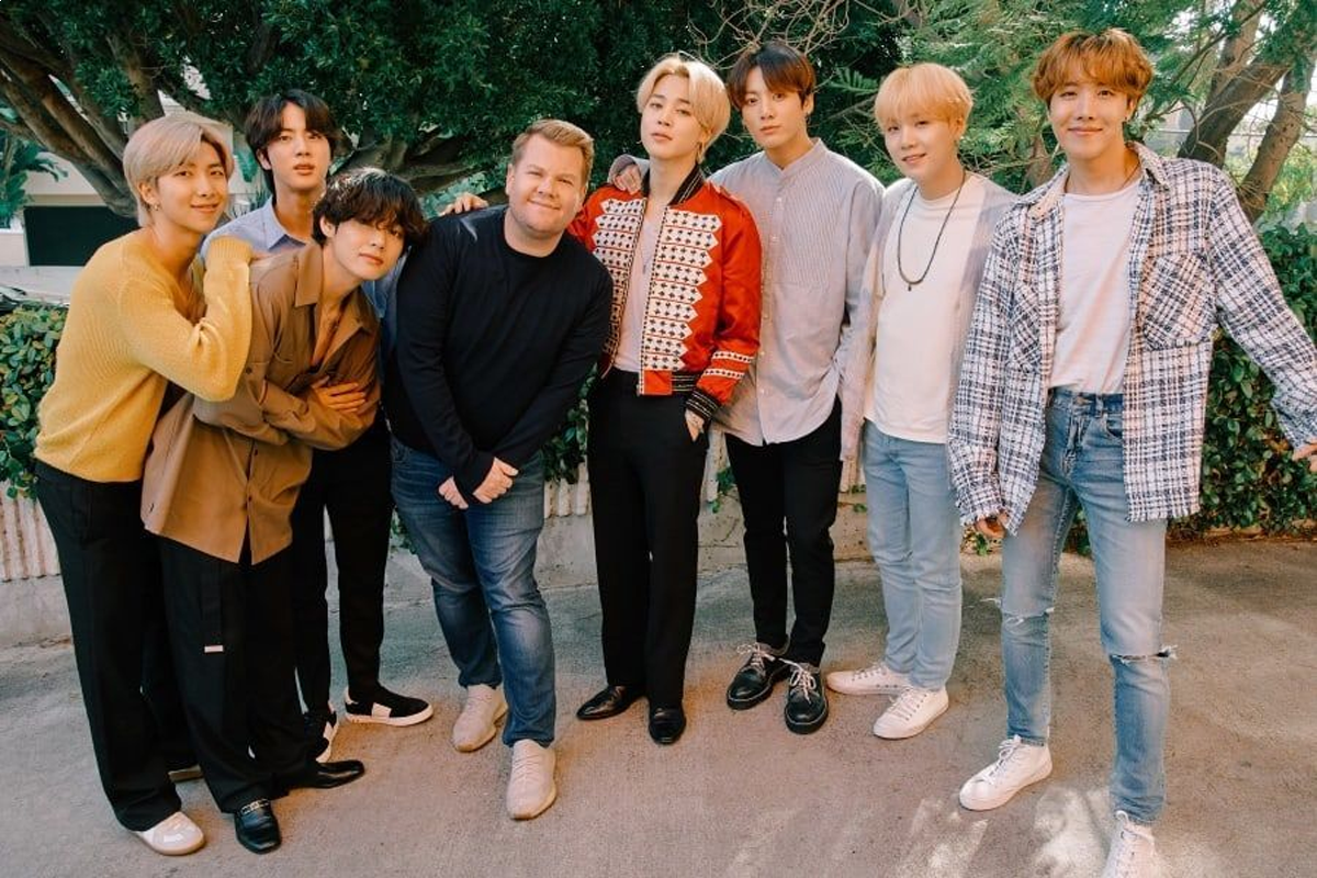 BTS to perform on The Late Late Show with James Corden for the special episode