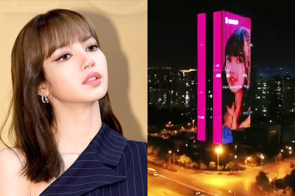 Fanboy celebrates Lisa (BLACKPINK)'s birthday on 9 buildings on 9 big cities in China