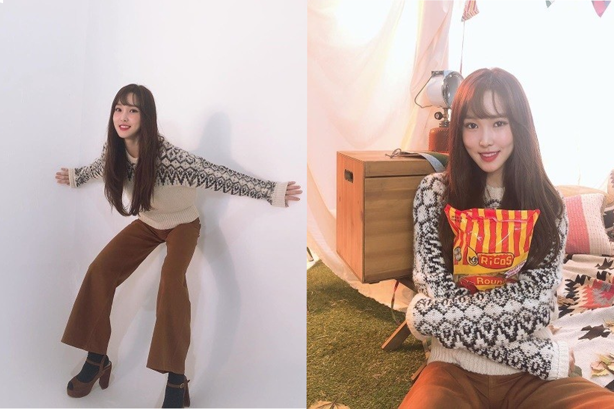 G-friend’s Yuju shows off her lovely charm