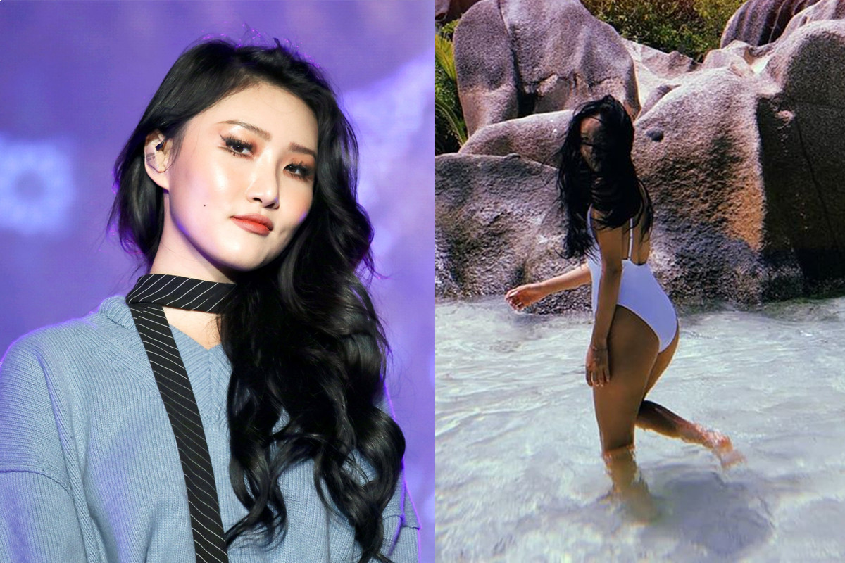 MAMAMOO’s Hwasa shocks fans with new pictures in swimsuit