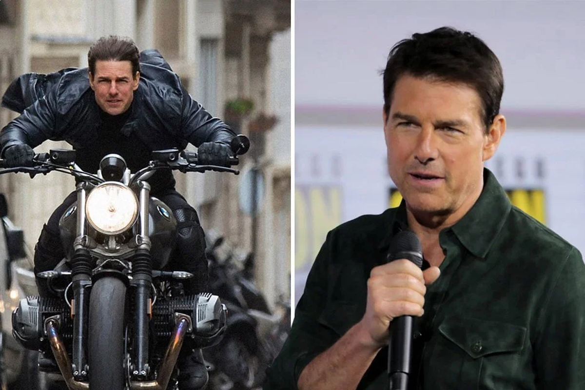 "Mission: Impossible 7" set appeared to show Tom Cruise on a motorcycle