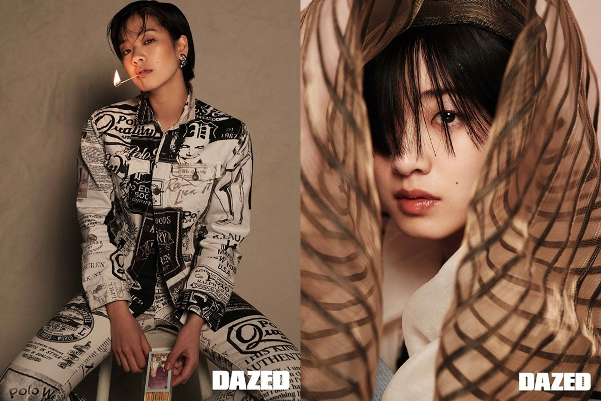 'Concept genius' Lee Joo Young shows off her good acting to many concepts on Dazed