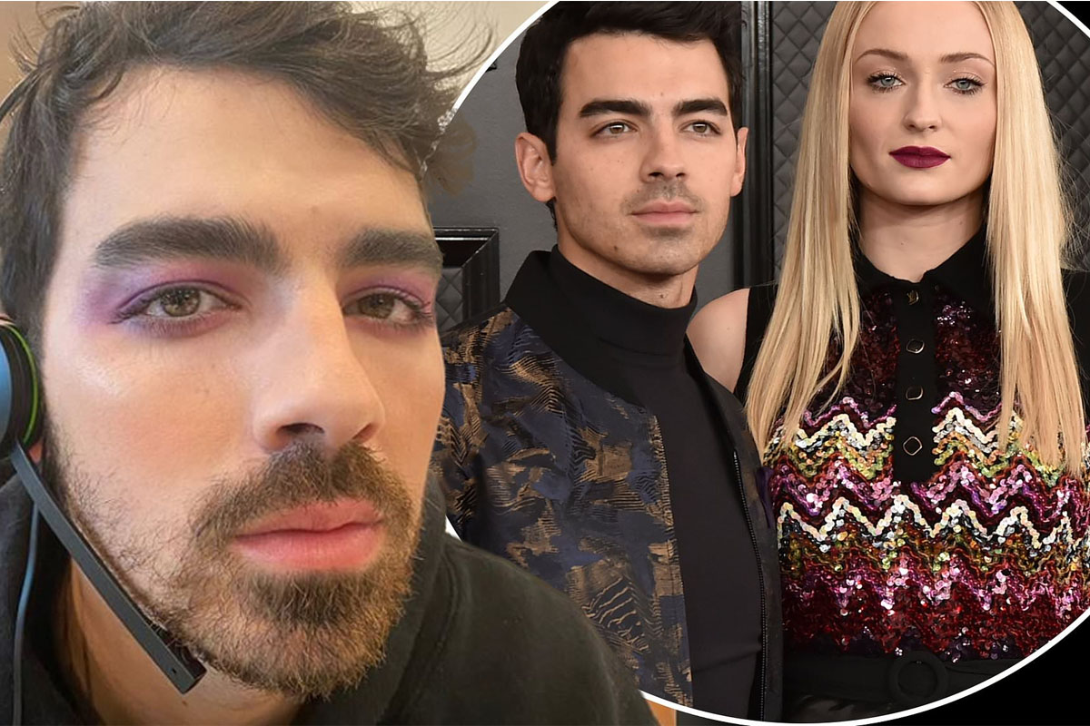 Sophie Turner gives Joe Jonas a quarantine makeover