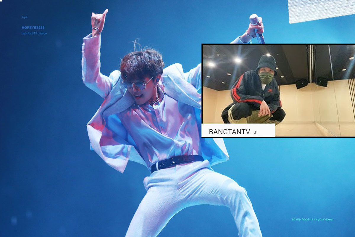BTS's J-Hope shows dance skills on his new live stream