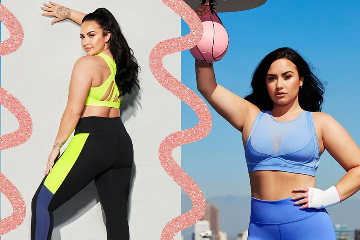 Demi Lovato debuted Fabletics collection and donate money to WHO