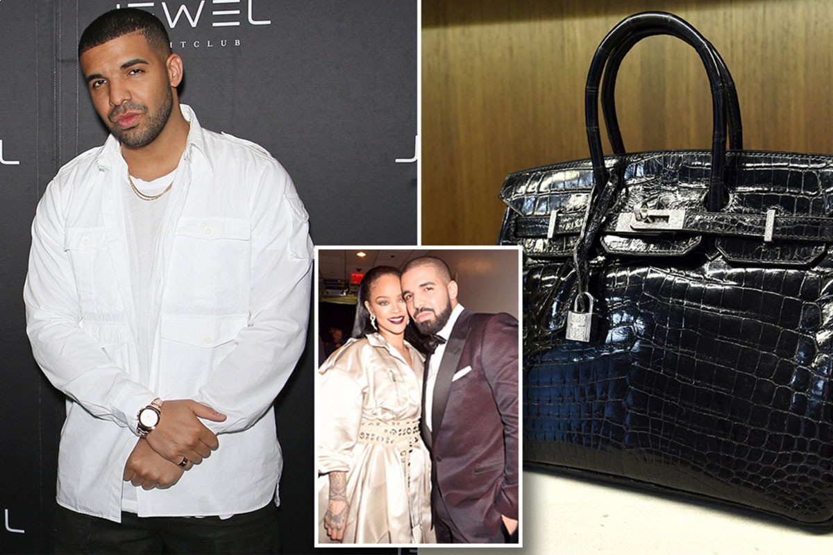 Drake debuts Birkin bag collection purchased for future wife