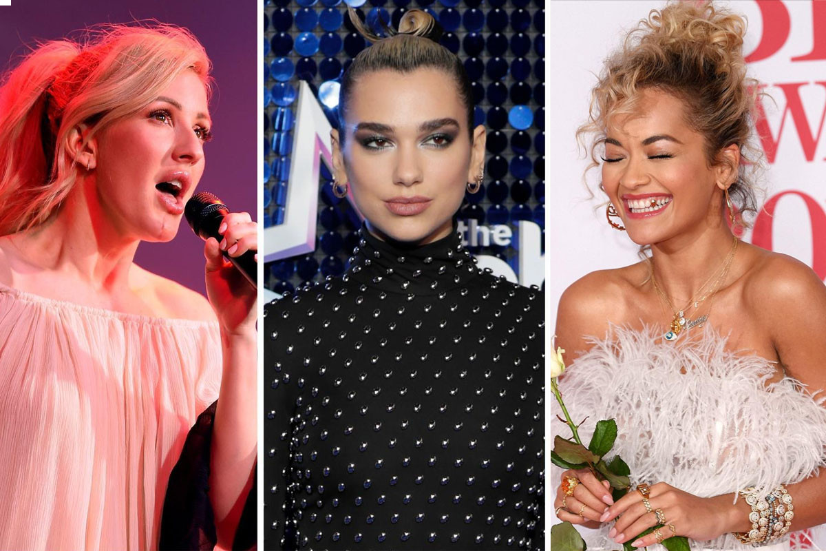 Dua Lipa, Rita Ora & Ellie Goulding to record charity track for radio special