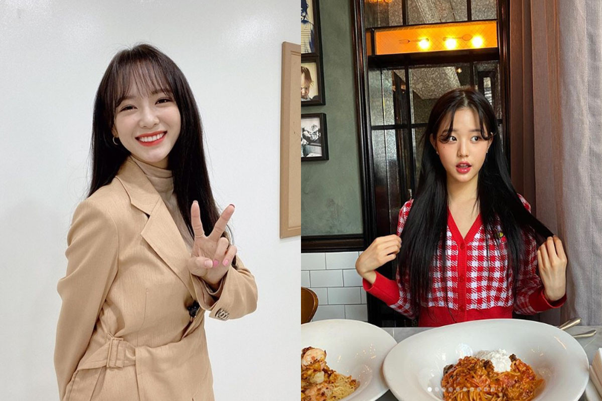 Gugudan's Sejeong, IZ*ONE's Won Young share bright smile and happy times on their SNS