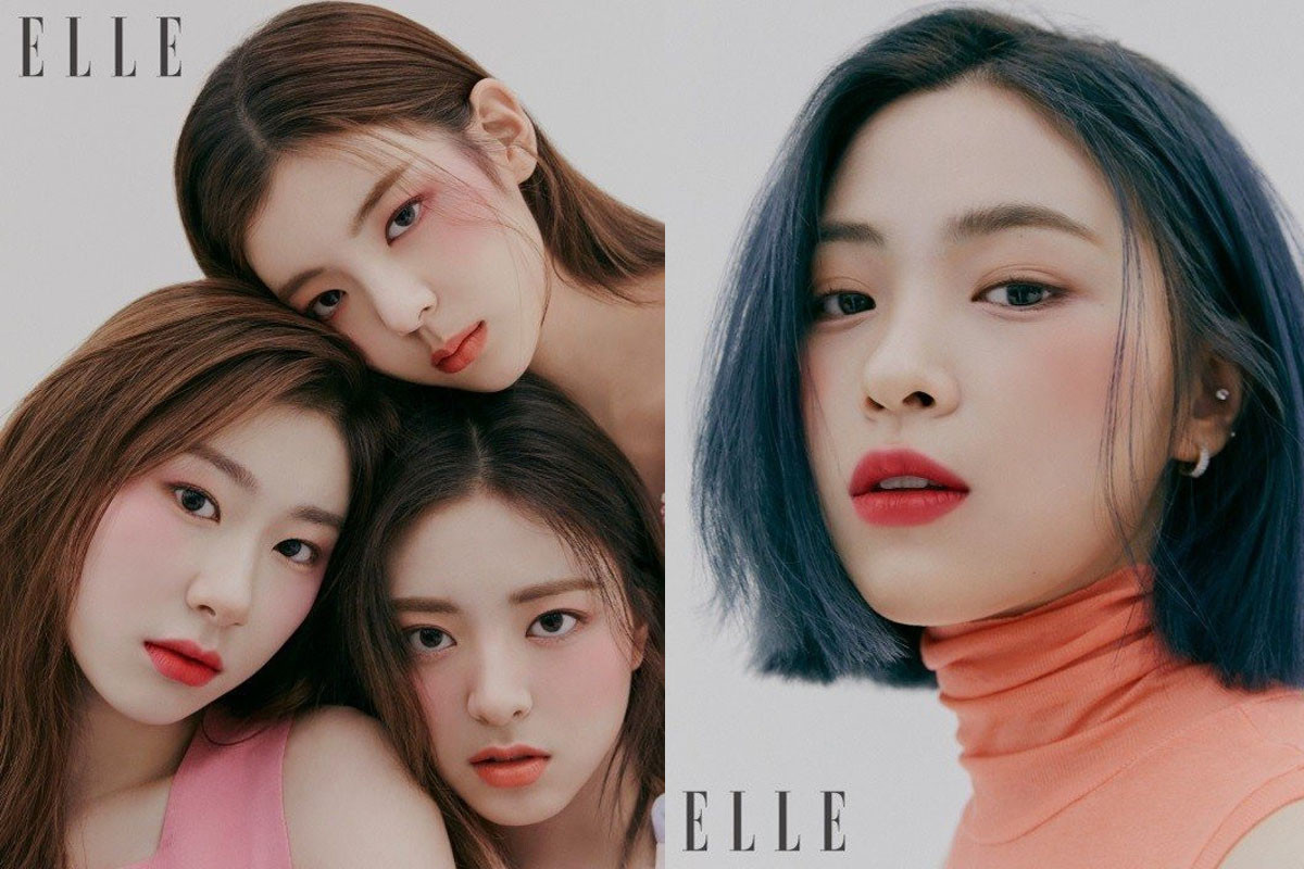 ITZY show their power looks and spring visual for ELLE