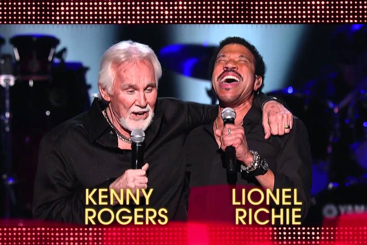 Lionel Richie nostalgia for Kenny Rogers in concert ACM