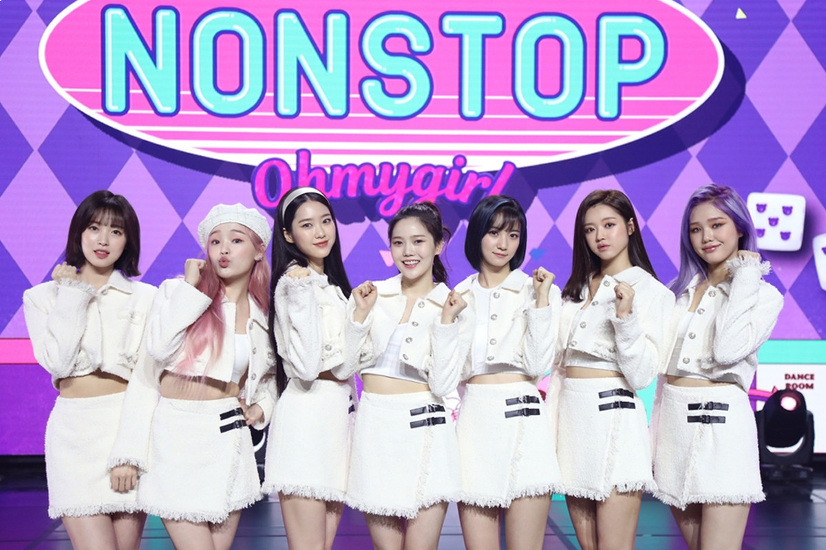 OH MY GIRL 'Nonstop'  sweeps Korean music charts on first day of release