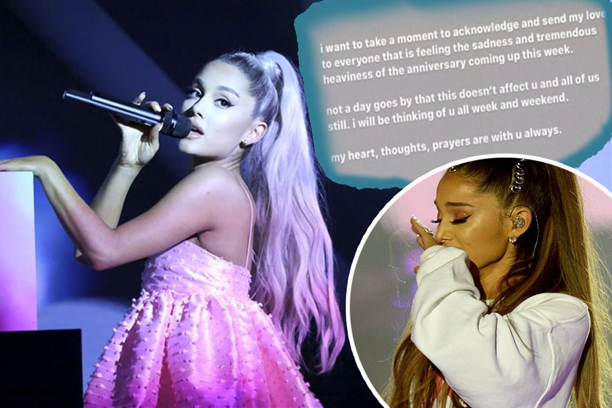Ariana Grande is "still suffering with PTSD" three years on from Manchester Arena bombing