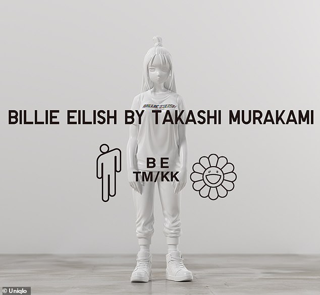 billie-eilish-collaborates-with-artist-takashi-murakami-and-uniqlo-4