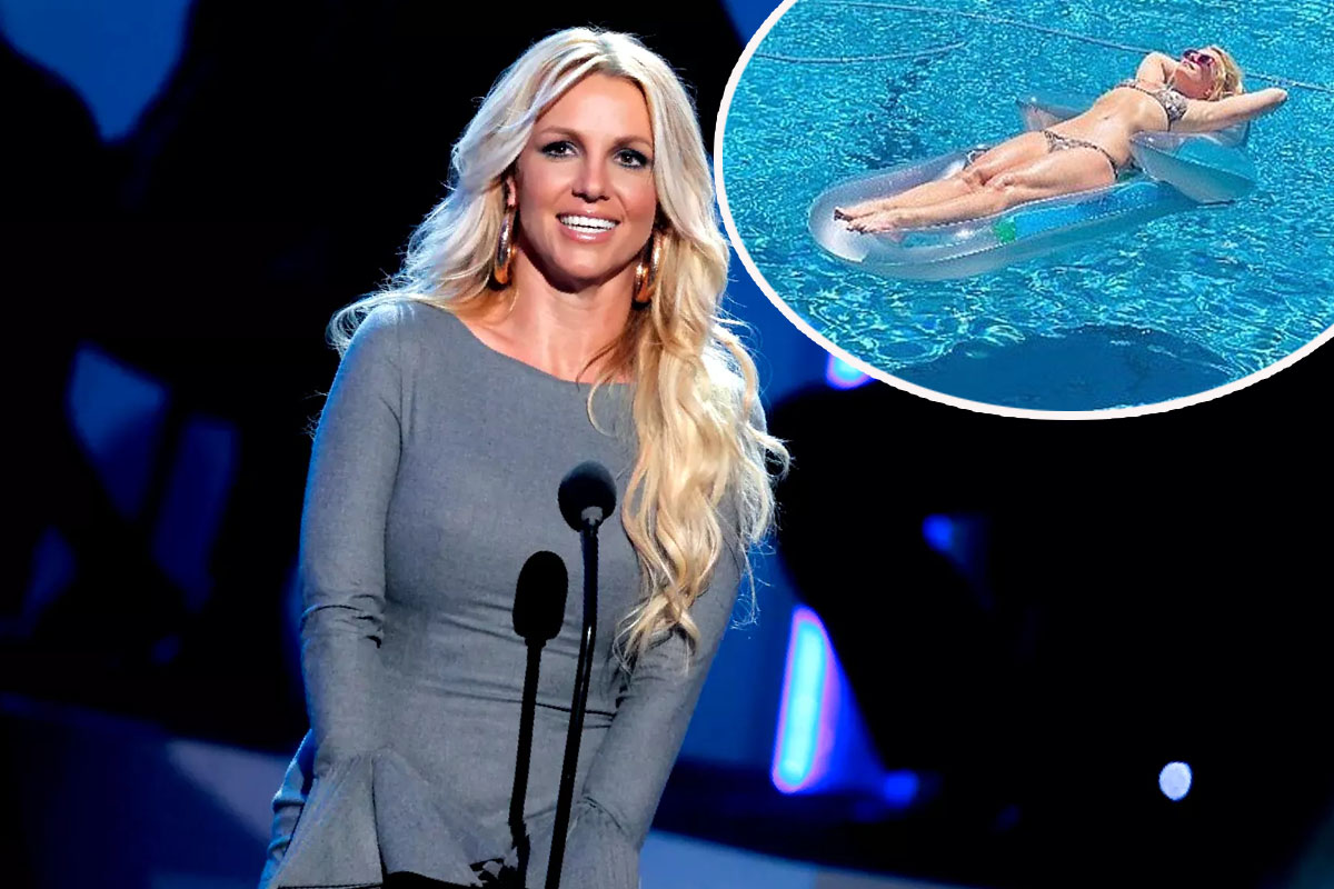 Britney Spears shows off bikini body as she embraces "beautiful day"