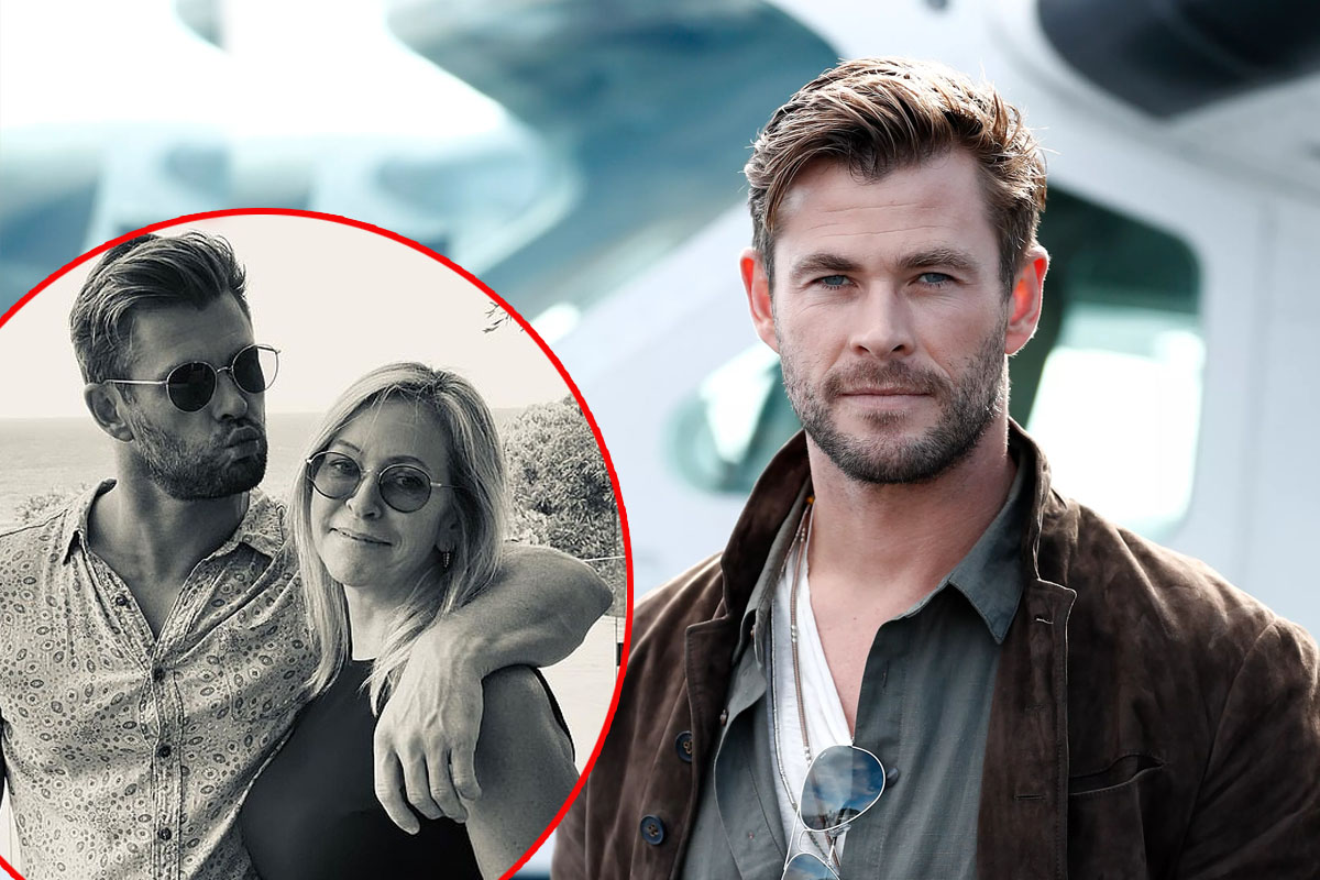 Chris Hemsworth stuns with fans with photo of his VERY youthful mum Leonie
