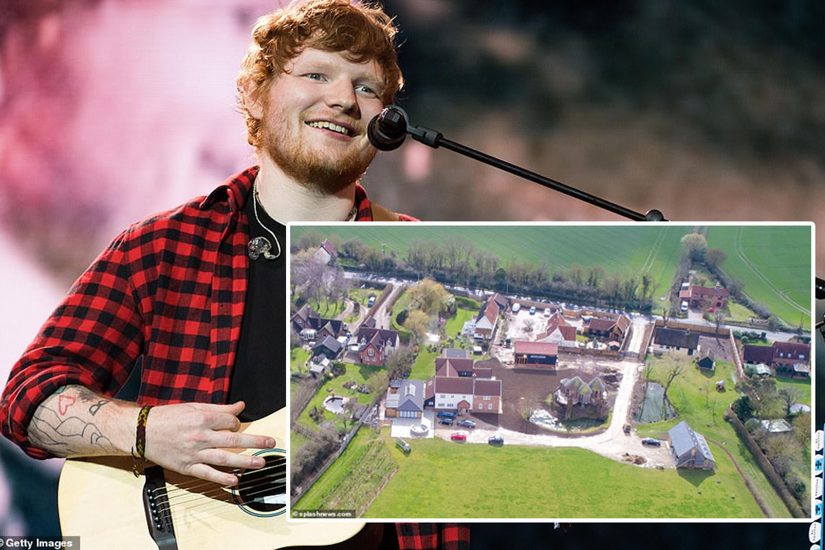 Ed Sheeran paid for his ENTIRE £57m property empire in CASH