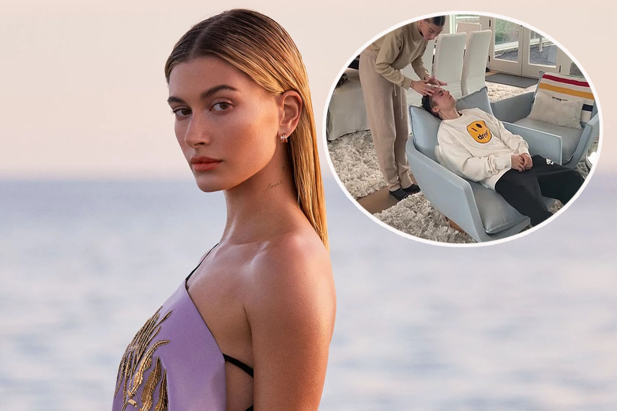 Hailey Bieber reveals she began developing adult acne after going on birth control