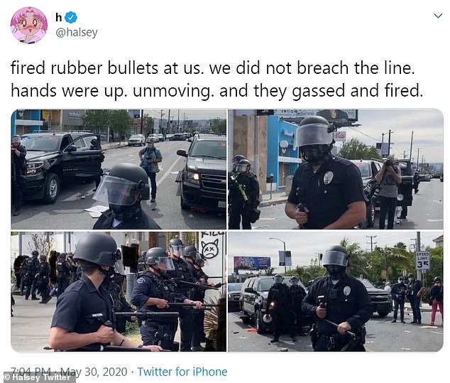 halsey-reveals-she-was-shot-by-rubber-bullets-twice-while-protesting-in-la-2