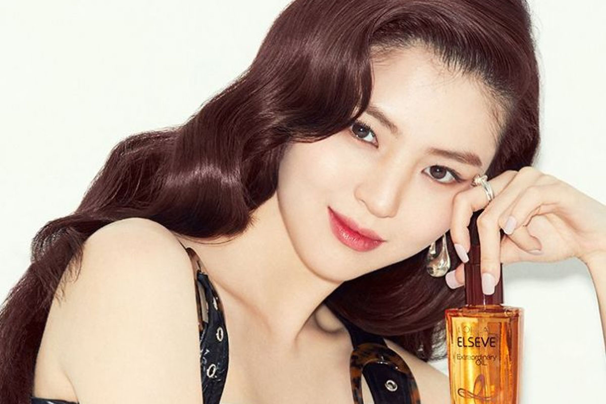  Han  So  Hee  selected as new model  for hair care brand L 