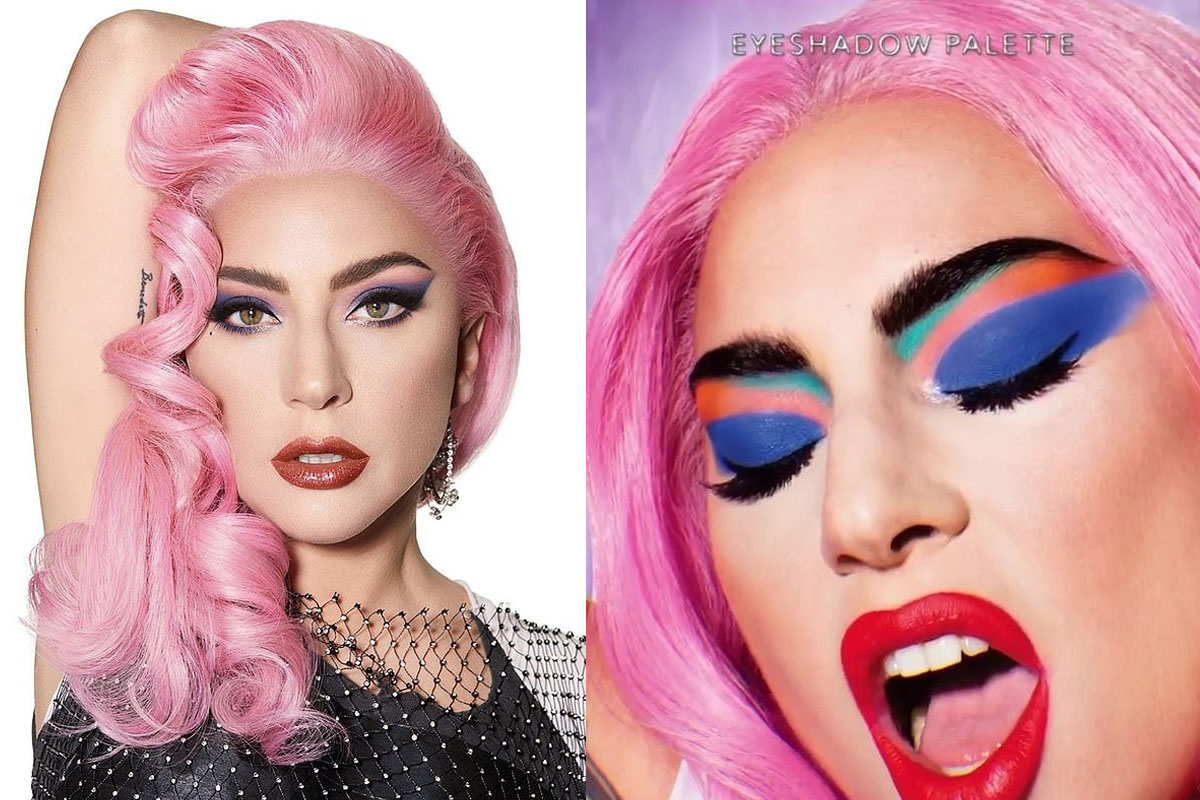 Lady Gaga models new Stupid Love eyeshadow in a show stopping portrait