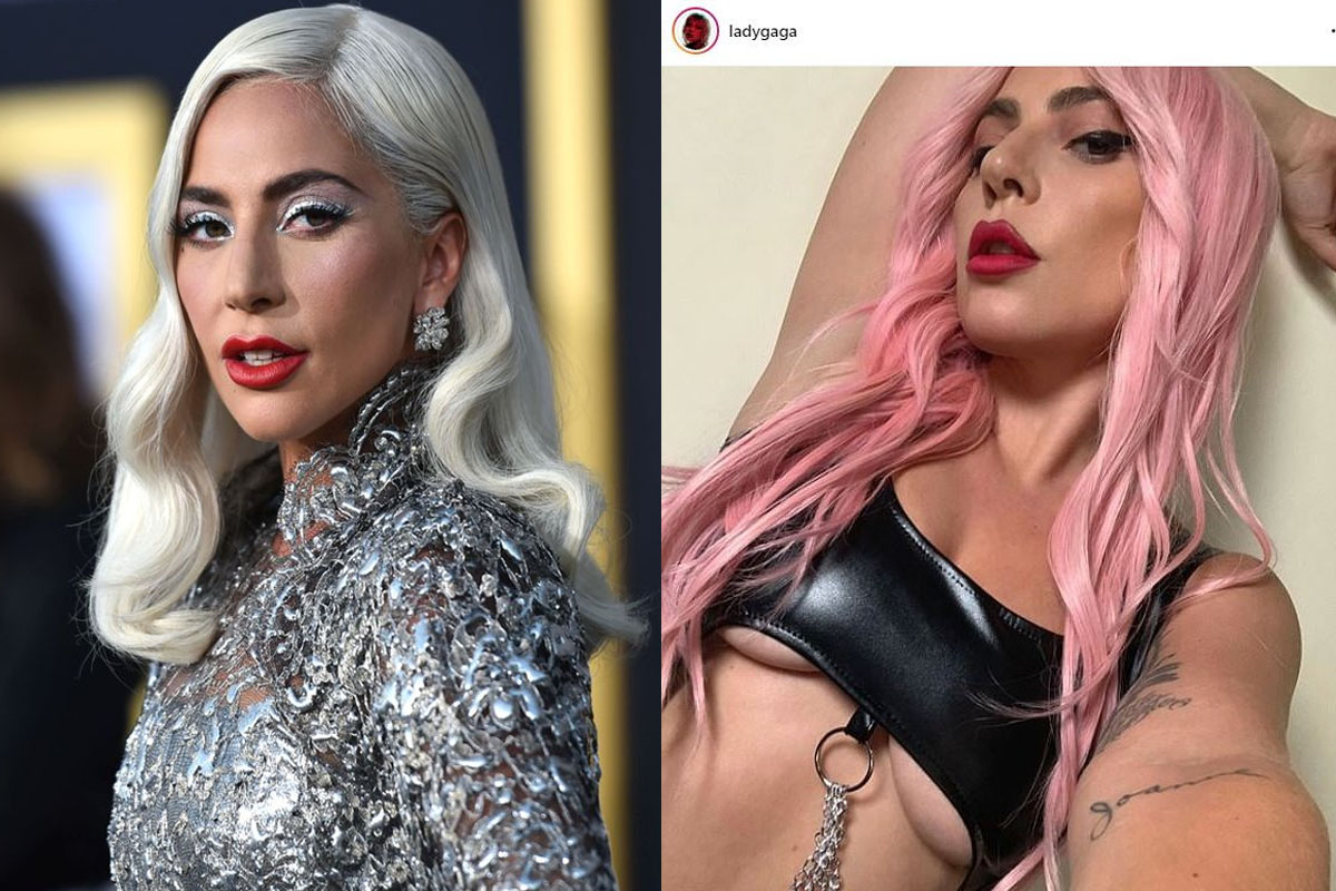 Lady Gaga serves serious underboob in kinky black leather look after drop Rain On Me with Ariana Grande