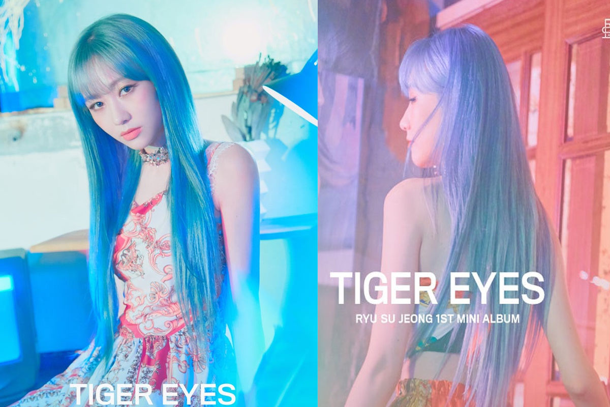Lovelyz's Soojung reveals track video and teaser image for solo mini-album 'Tiger Eyes'