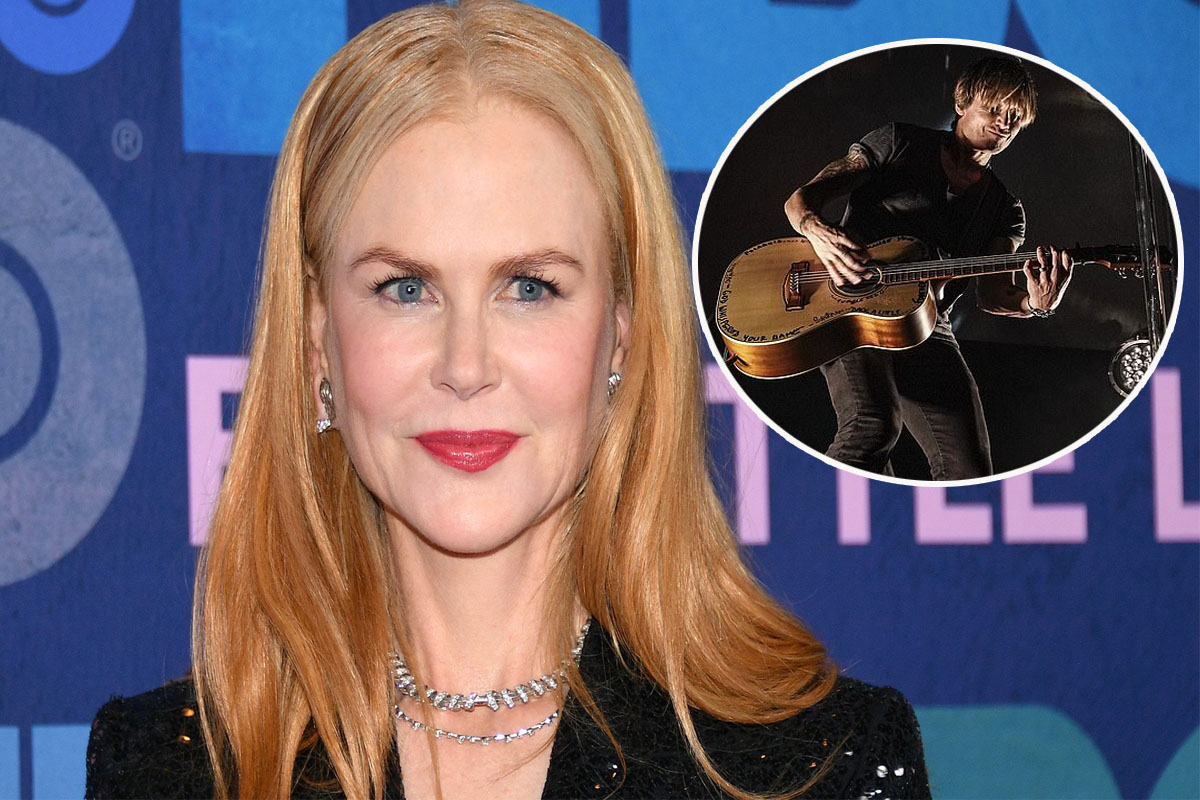 Nicole Kidman cheers on husband Keith Urban as he hosts drive-in concert
