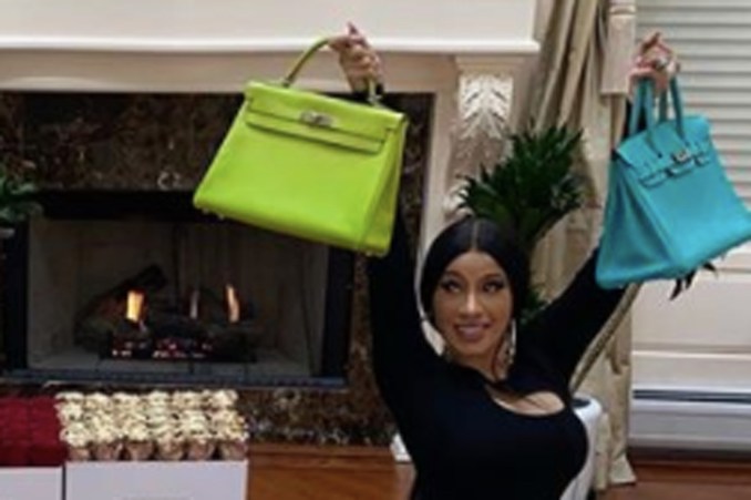 offset-gifts-cardi-b-two-hermes-bags-for-mothers-day-1