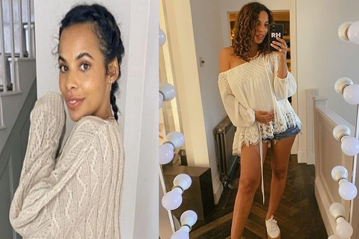 Pregnant Rochelle Humes shares sweet snaps of her baby bump