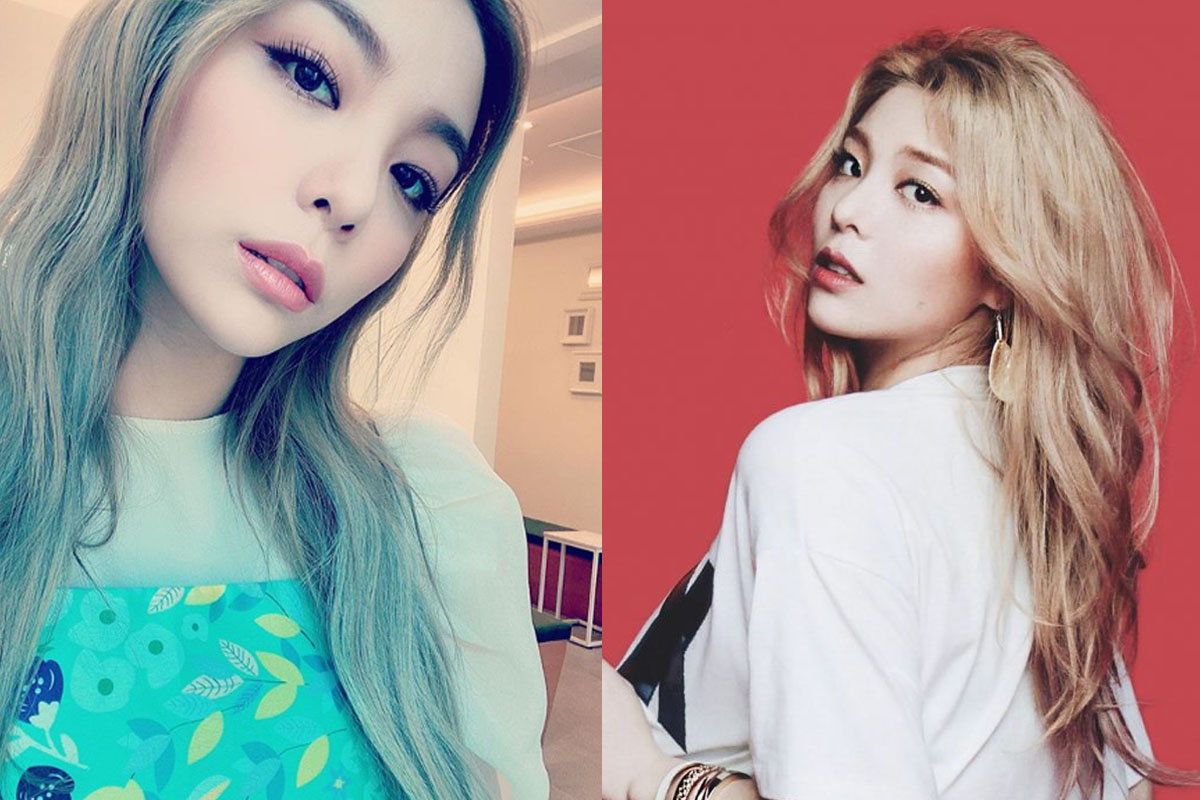 Singer Ailee shows off elegant beauty in front of the mirror