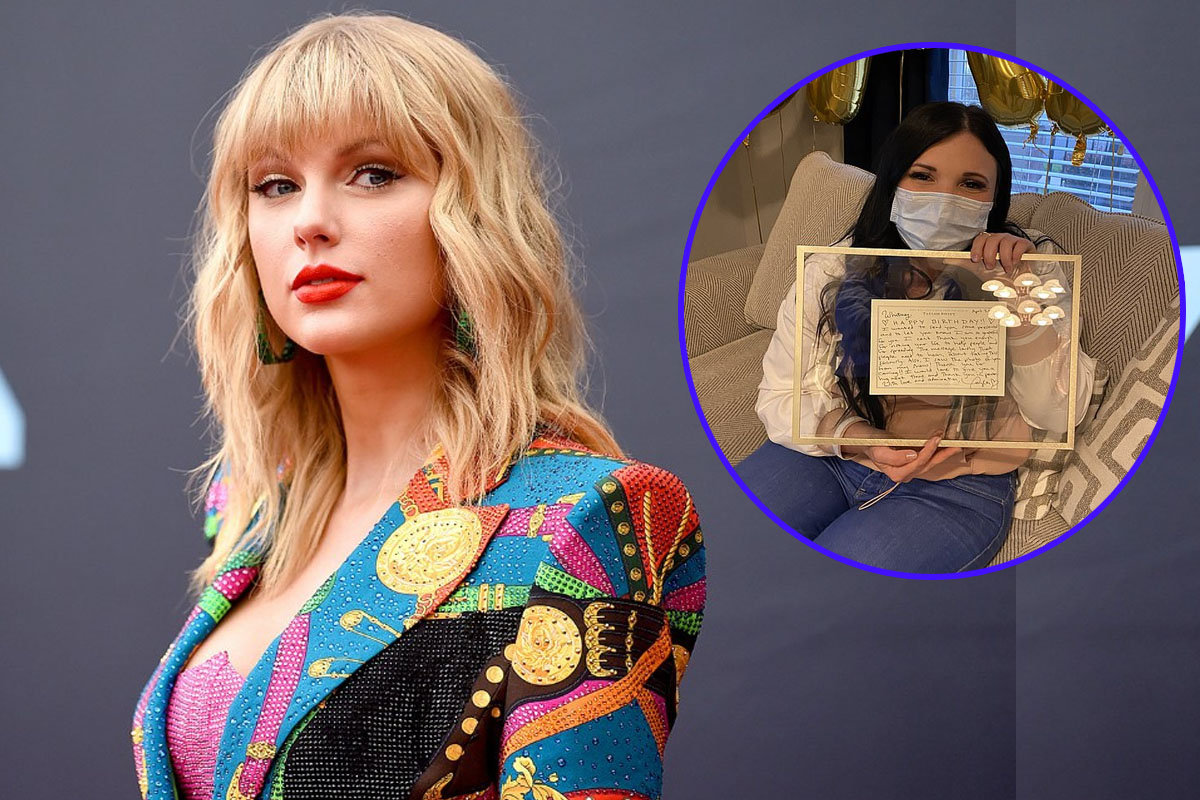 Taylor Swift sends Utah nurse a handwritten note and goodies in appreciation for her courageous work during COVID-19 pandemic