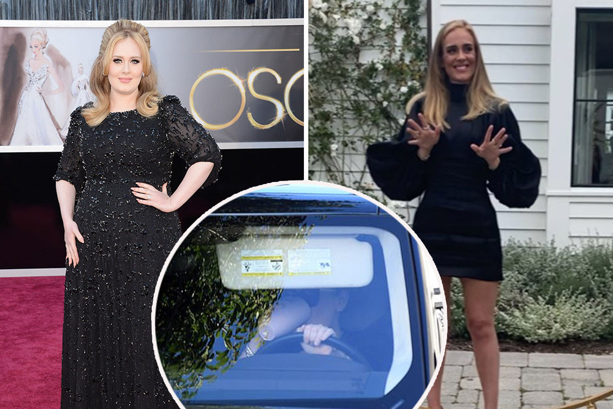 Adele keeps up her fitness routine as she leaves a gym after showing off weight loss