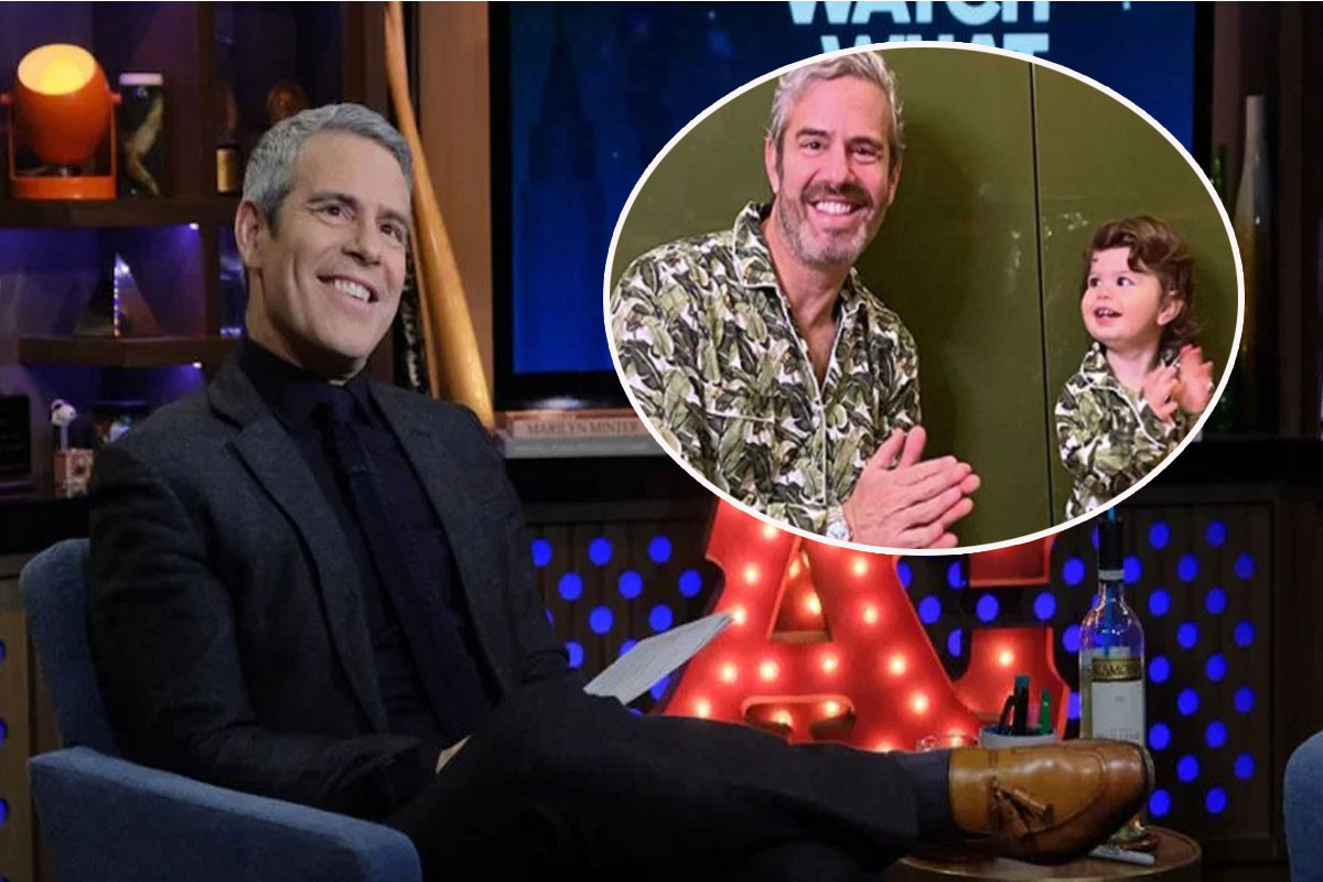 Andy Cohen matches son Benjamin in cute pajama set