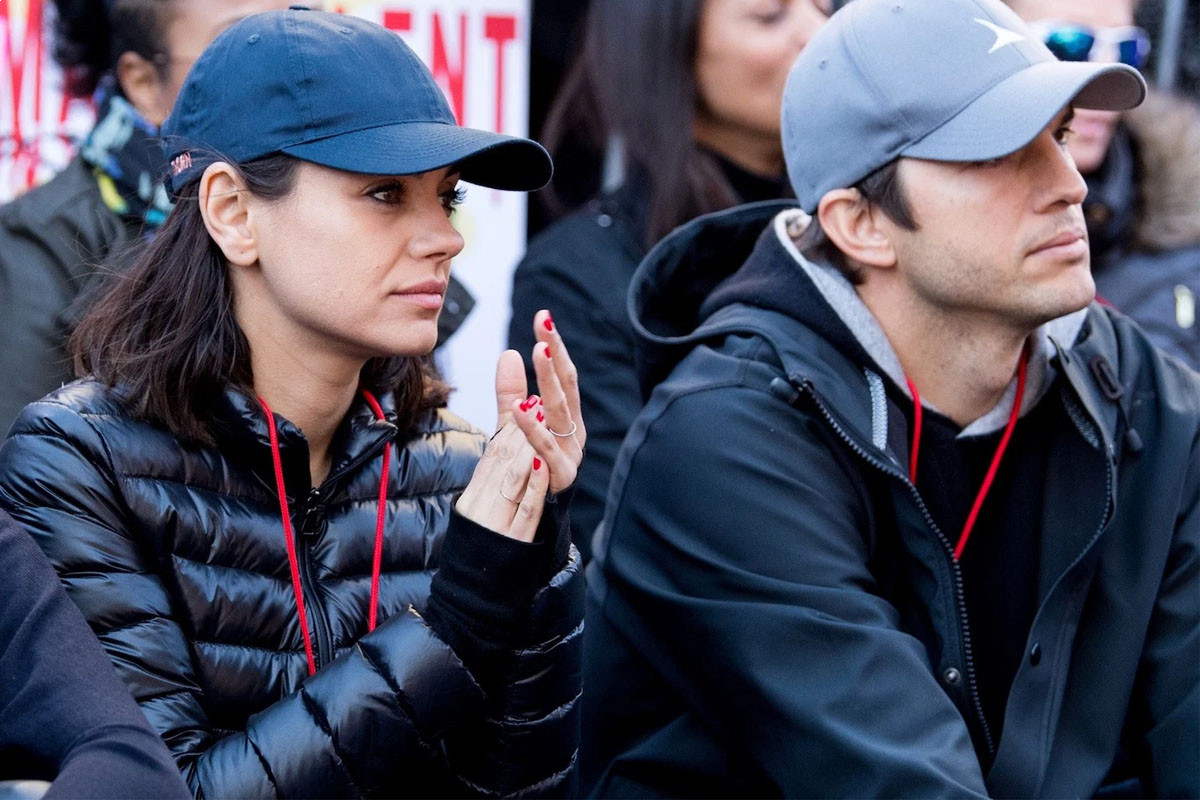 Ashton Kutcher and Mila Kunis selling "Quarantine Wine" to help relief efforts