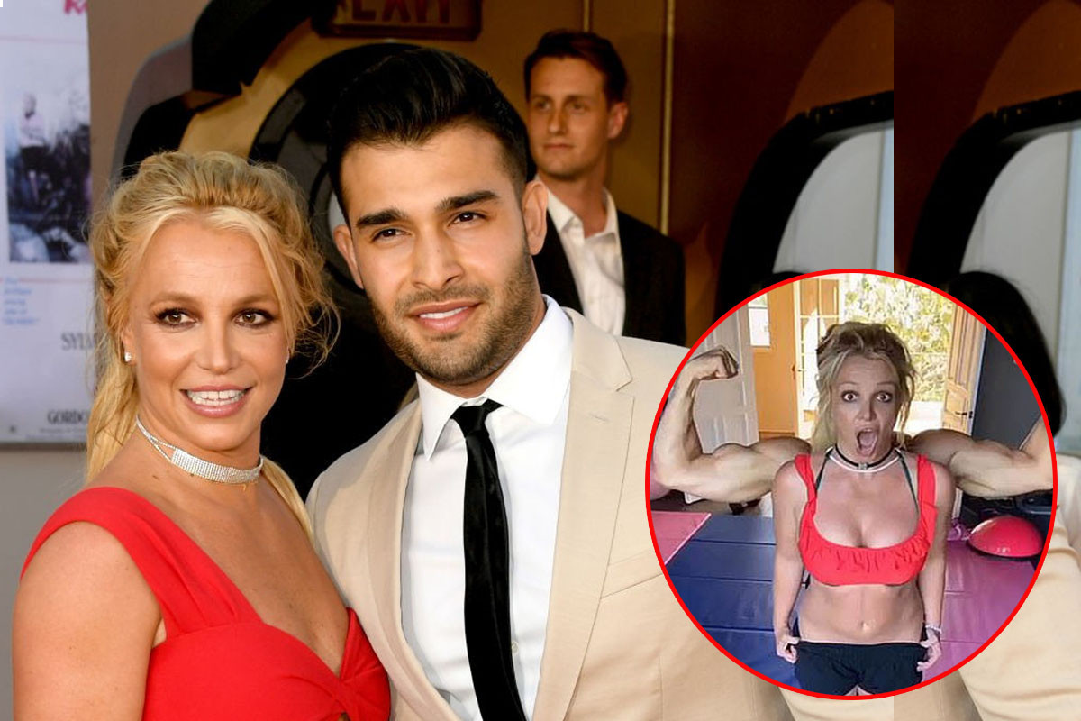 Britney Spears and boyfriend Sam Asghari  workout together amid coronavirus quarantine