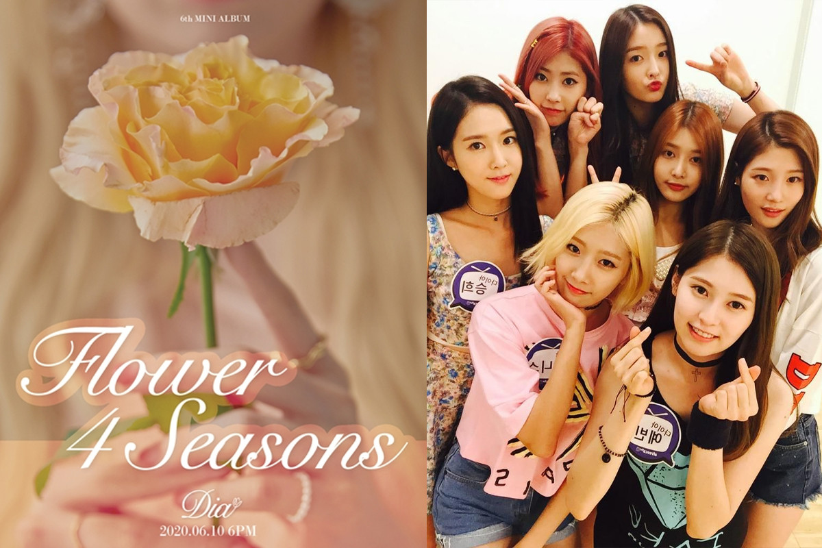 DIA to return with 6th mini album 'Flower 4 Seasons' on June 10