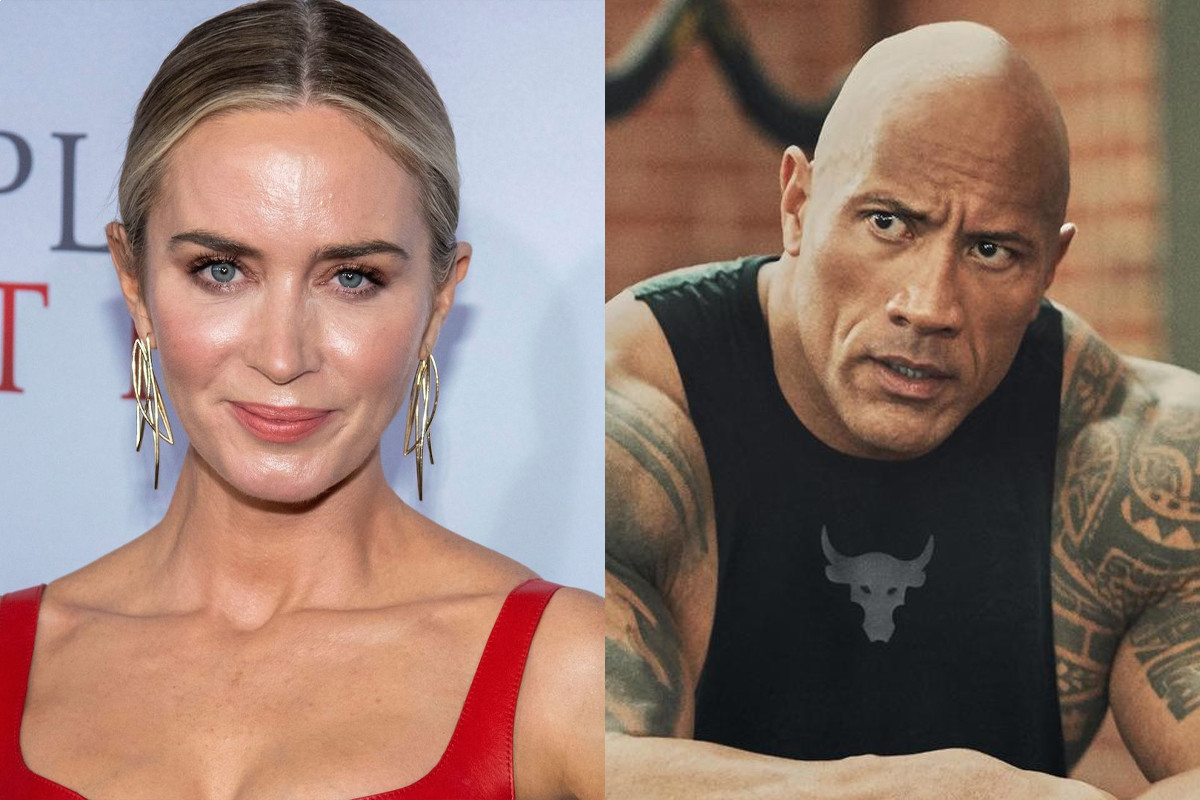 Dwayne Johnson to join Emily Blunt in new superhero film 'Ball and Chain'