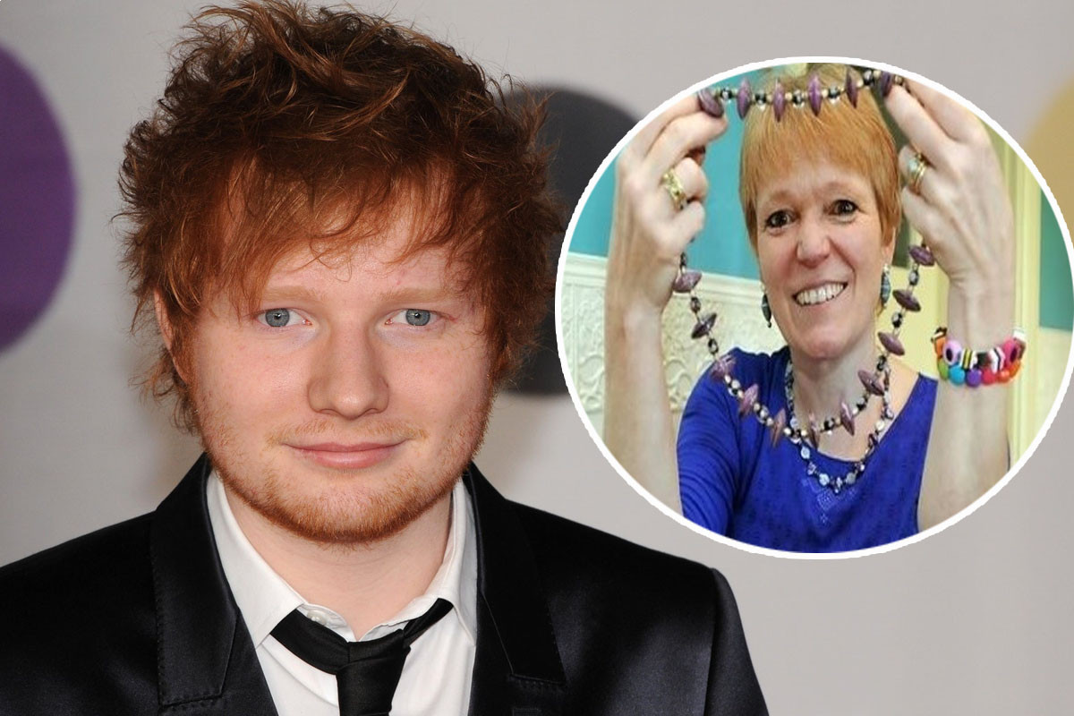 Ed Sheeran's mother Imogen forced to close down jewellery business based on her famous son