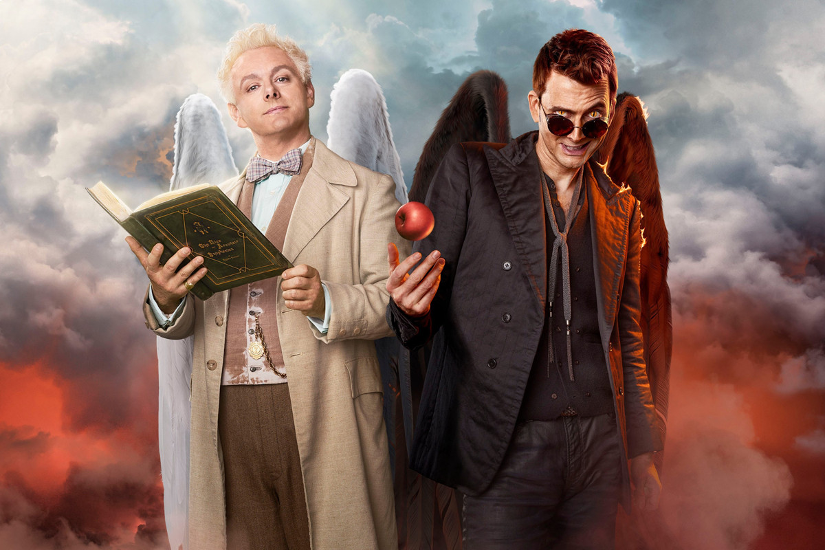 ‘Good Omens’ Angel and Demon discuss their boredom during COVID-19
