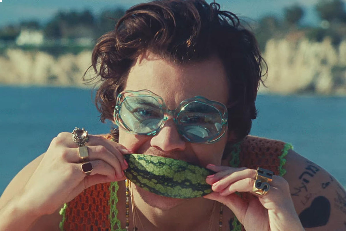 Harry Styles released a vibrant music video for his latest single, Watermelon Sugar